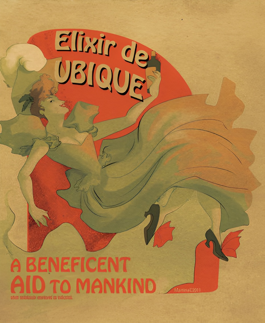 Vintage Ubik Advert