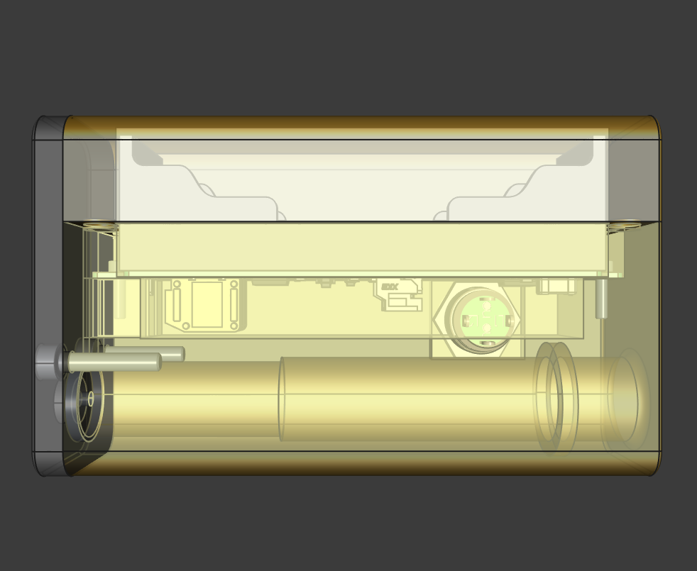 Ubik 18 transparent 3D view