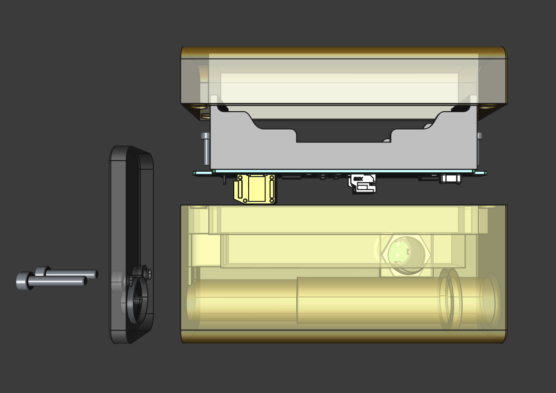 Ubik 18 transparent 3D view